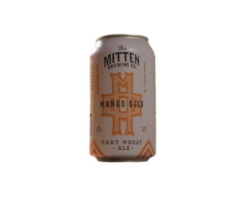 The Mitten Mango Gold Tart Wheat Ale 6-pack Cans