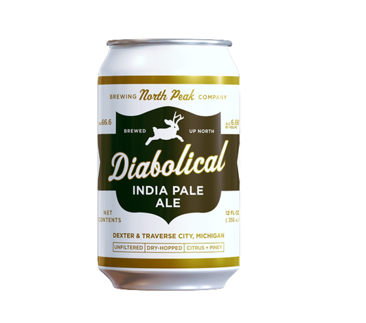 North Peak Brewing Diabolical Ipa 6-pack Cans