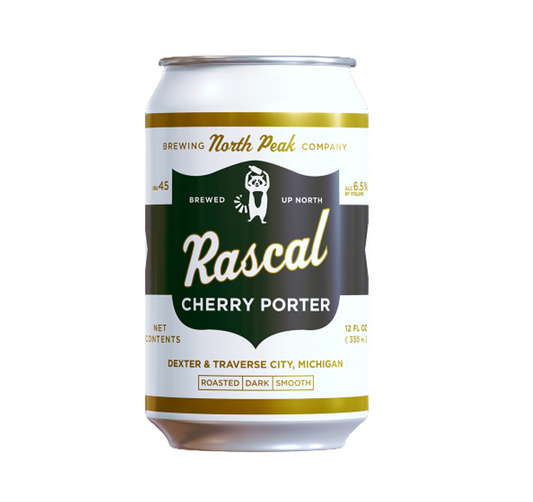 North Peak Brewing Rascal Cherry Porter 6-pack Cans