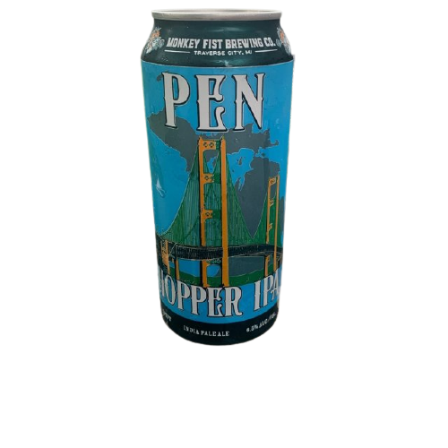 Monkey Fist Brewing Pen Hopper Ipa 4-pack Cans