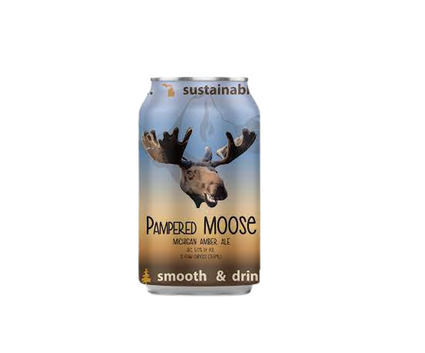 Tripel Root Pampered Moose Amber Ale 6-pack Cans