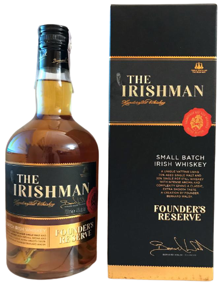 The Irishman Whiskey Founders Reserve Small Batch Irish 750ml