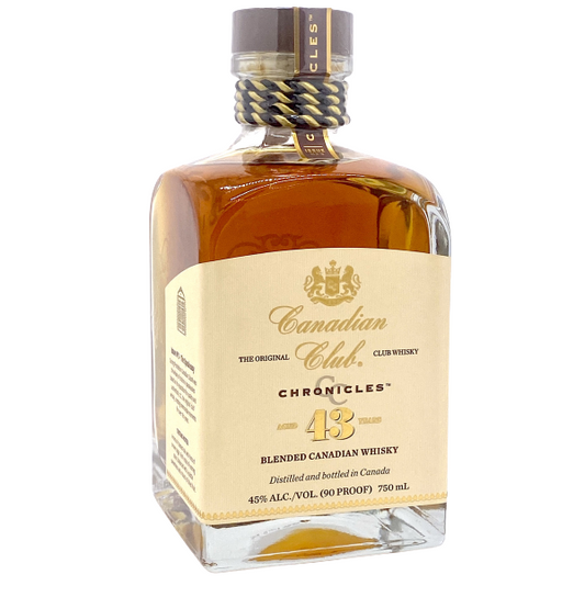 Canadian Club Chronicles Whiskey Blended Canada 43yr 750ml