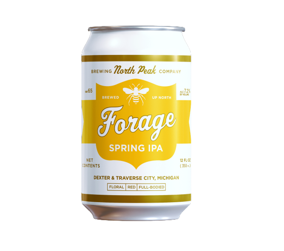 North Peak Brewing Forage Spring Ipa 6-pack Cans