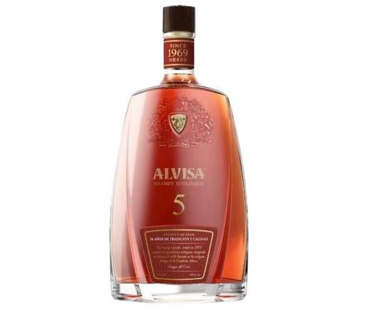 Alvisa Brandy Organic Spain 5yr 750ml