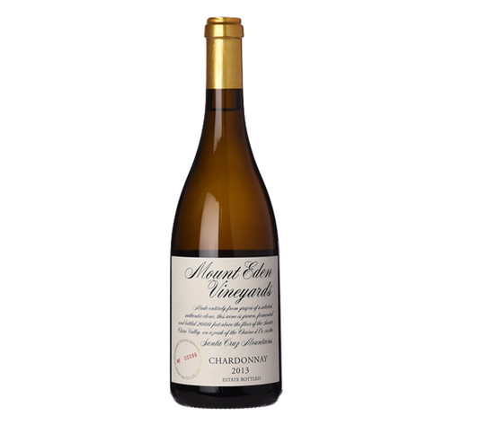 Mount Eden Vineyards Chardonnay Estate Bottle Santa Cruz 2013