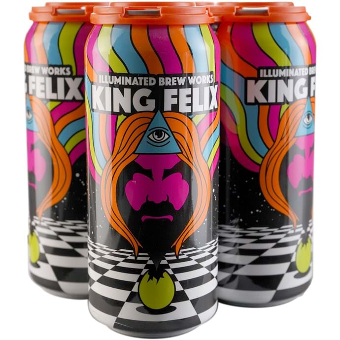 Illuminated Brew Works King Felix Double Ipa 4-pack