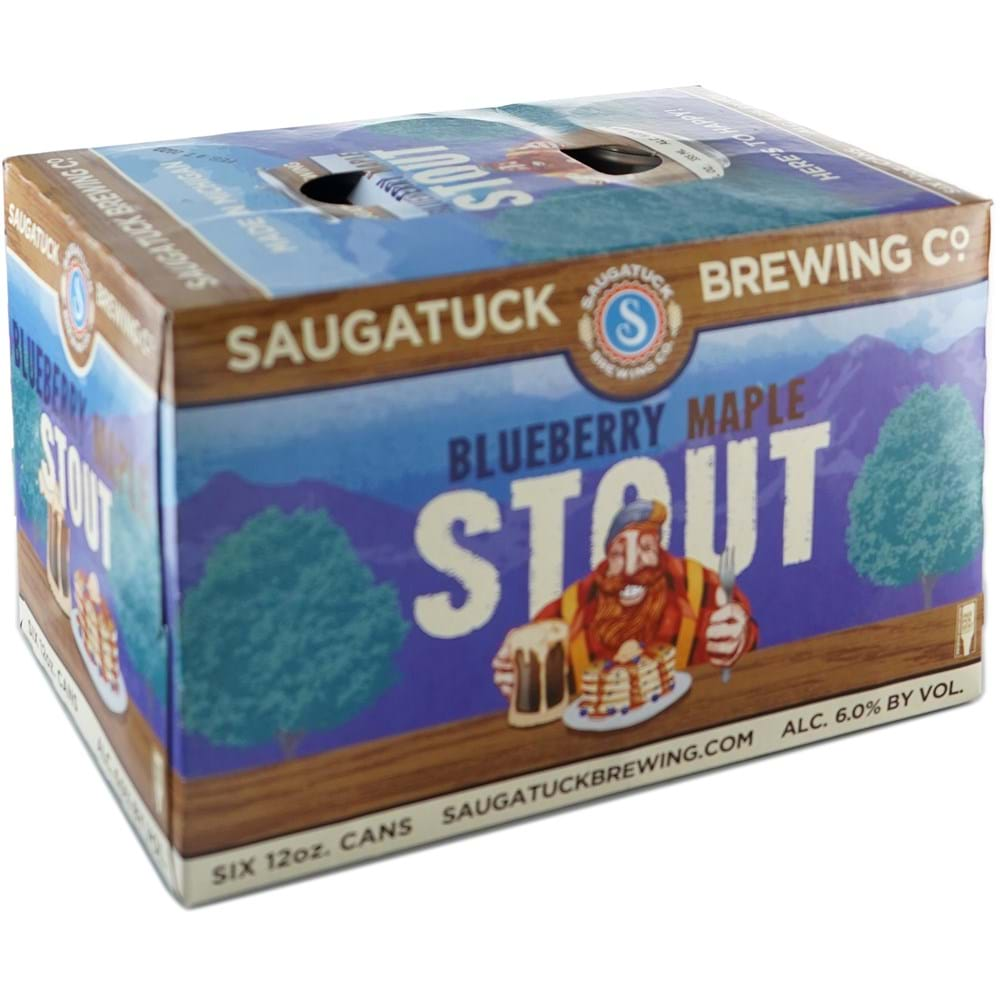 Saugatuck Brewing Blueberry Maple Stout 6-pack Cans