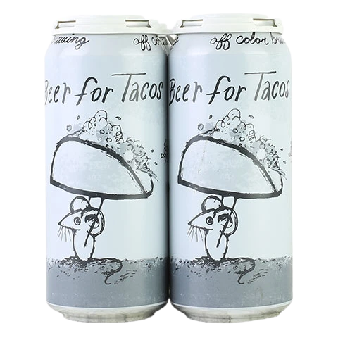 Off Color Brewing Beer For Tacos Gose Ale 4-pack