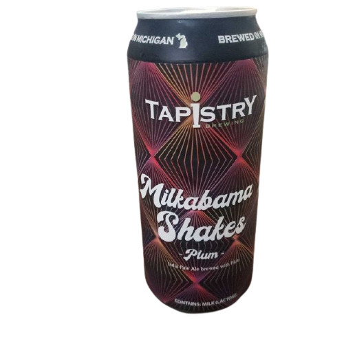 Tapistry Brewing Milkabama Shakes Plum Ipa