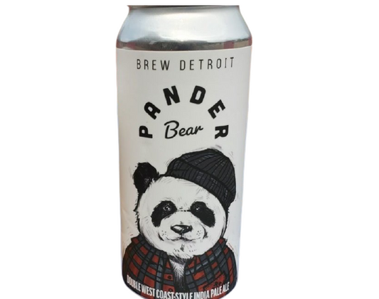 Brew Detroit Pander Bear West Coast Style Ipa