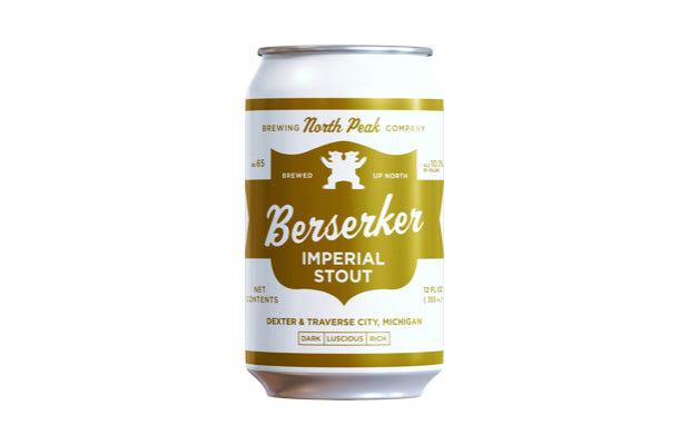 North Peak Brewing Berserker Imperial Stout 6-pack Cans