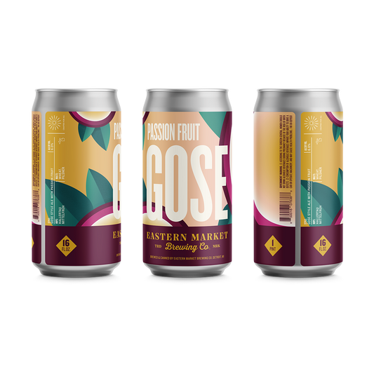 Eastern Market Brewing Passion Fruit Gose Ale 4-pack