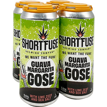 Short Fuse We Want The Funk Guava Margarita Gose Ale 4-pack