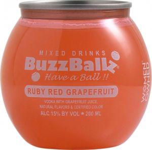 Buzzballz Ruby Red Grapefruit