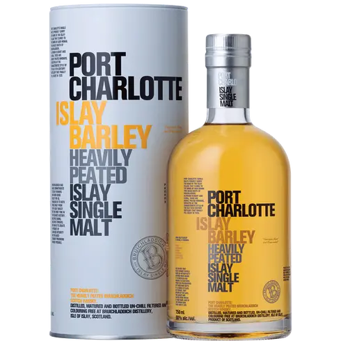 Bruichladdich Scotch Single Malt Port Charlotte Islay Barley 100pf 750ml