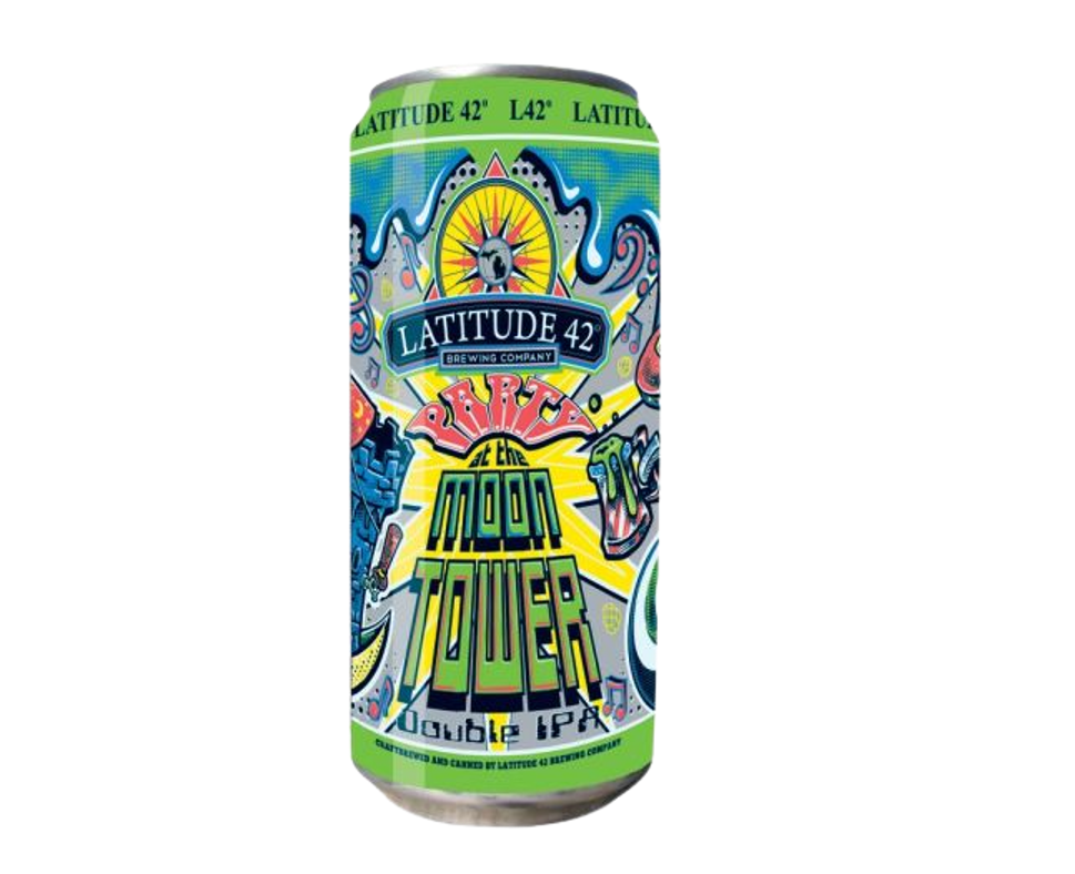 Latitude 42 Party At The Moon Tower Double Ipa 4-pack