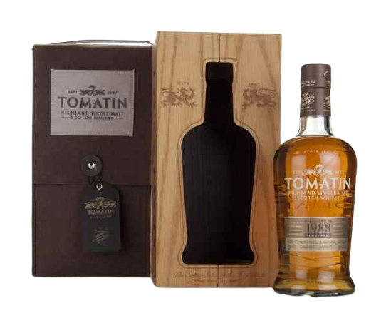 Tomatin Scotch Single Malt Limited Release Matured Tawny Port Cask 1988 Distilled 100pf 750ml