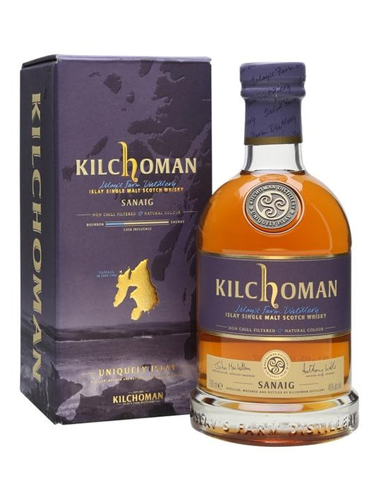 Kilchoman Scotch Single Malt Sanaig Islay 92pf 750 Ml