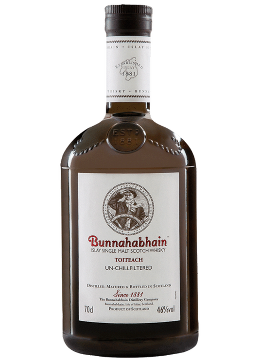 Bunnahabhain Scotch Single Malt Toiteach Unchilled 92pf 750ml