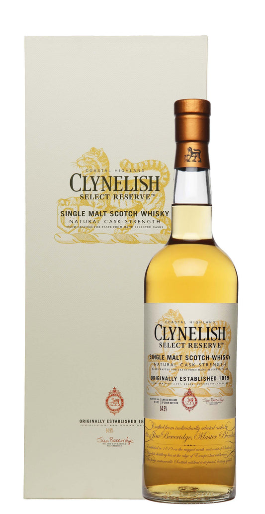 Clynelish Scotch Single Malt Select Reserve Cask Strength Highland 109.8pf 750ml