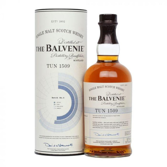 Balvenie Scotch Single Malt Tun 1509 Batch 6  Distillery Banffshire 750ml