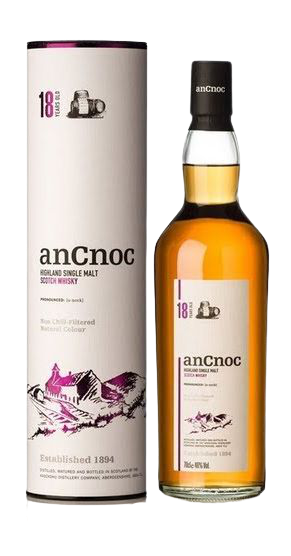 Ancnoc Scotch Single Malt Non Chill Filtered Highland 92pf 18yr 750ml