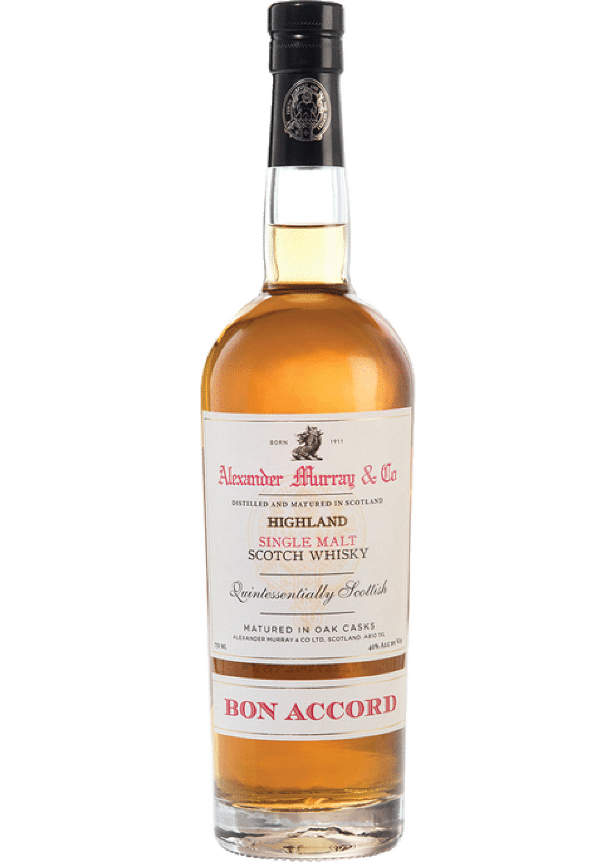 Alexander Murray Scotch Single Malt Bon Accord Highland 750ml