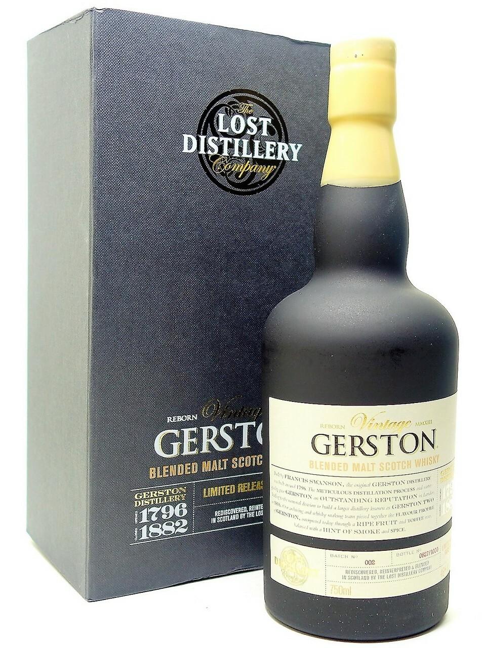 Lost Distillery Scotch Gerston Reborn Vintage Limited Release Mmxiii Blended 750ml