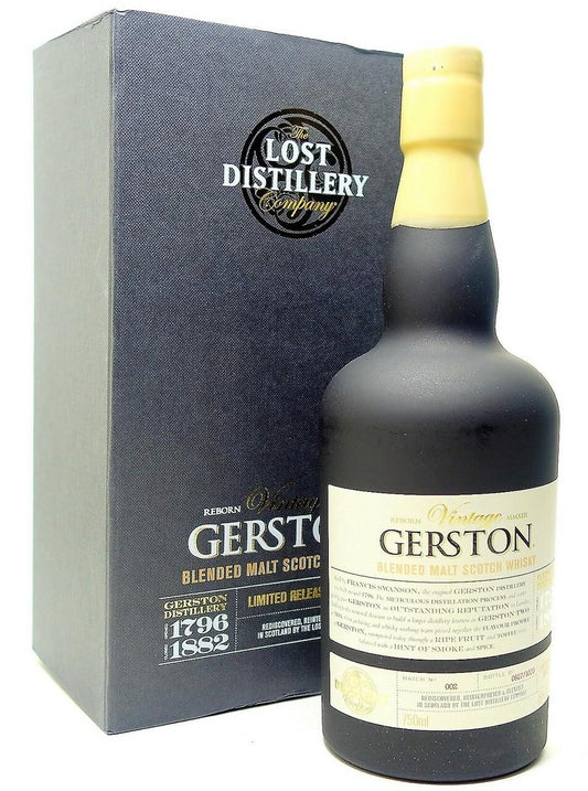 Lost Distillery Scotch Gerston Reborn Vintage Limited Release Mmxiii Blended 750ml