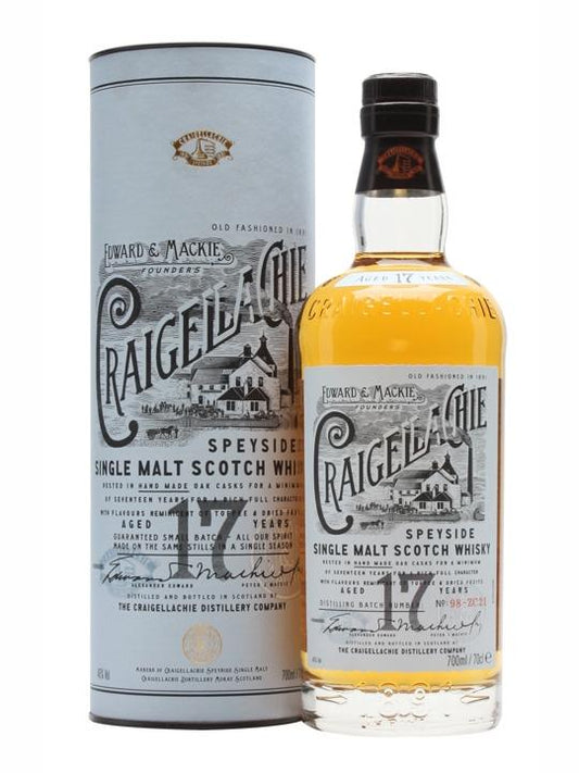 Craigellachie Scotch Single Malt Speyside 92pf 17yr 750ml