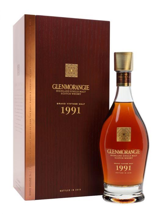 Glenmorangie Scotch Scotch Single Malt 1991vtg Bottled 2018 750ml