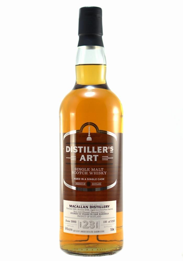 Distiller's Art Scotch Single Malt Macallan Distillery1993 Dis 109 Pf 23yr 750ml