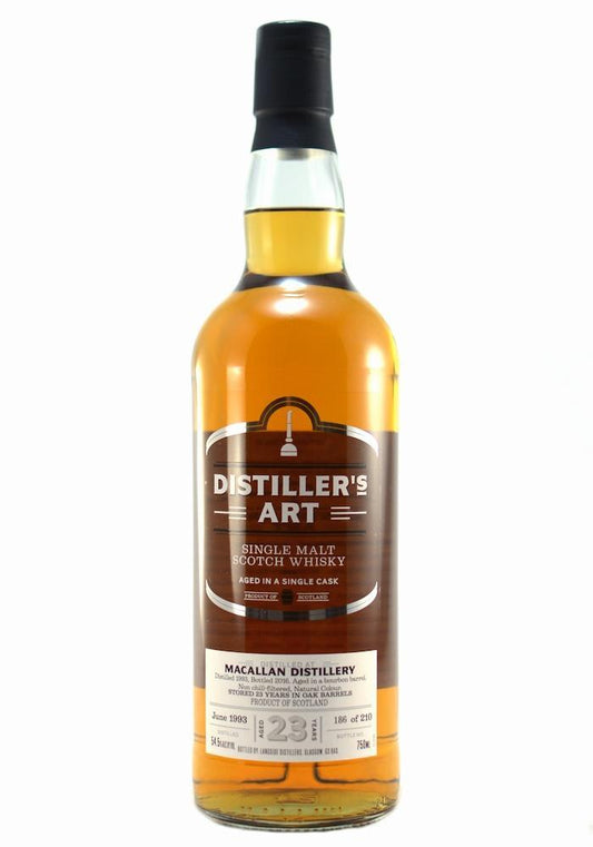 Distiller's Art Scotch Single Malt Macallan Distillery1993 Dis 109 Pf 23yr 750ml