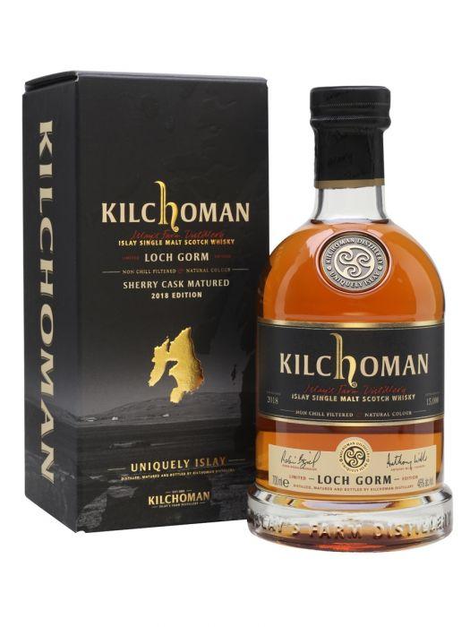 Kilchoman Loch Gorm Scotch Single Malt Sherry Cask Matured 2018 Edition Islay 92pf 750ml