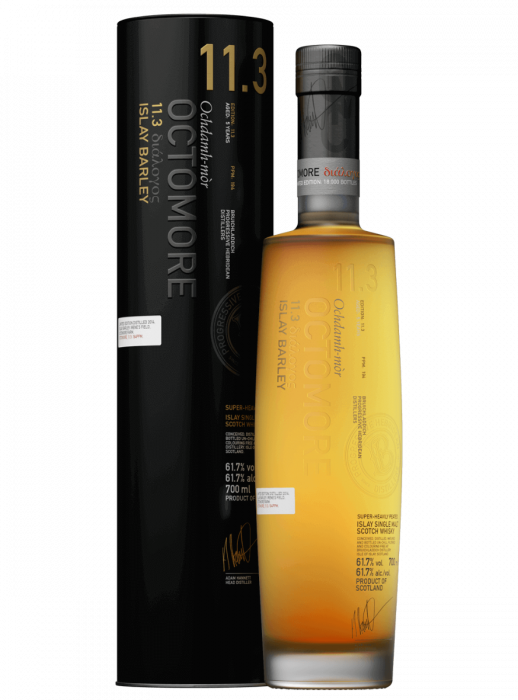 Bruichladdich Octomore Scotch Single Malt Islay Barley Edition 11.1 5yr 750ml