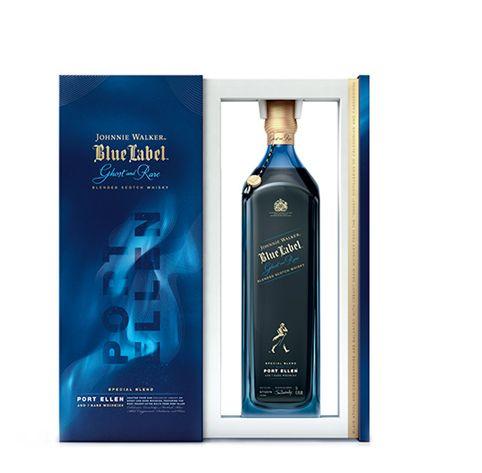 Johnnie Walker Blue Label Scotch Blended Port Ellen Ghost And Rare 750 Ml