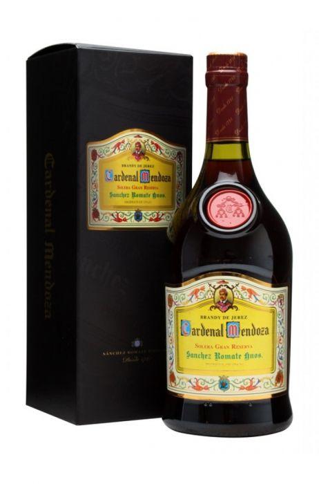 Cardenal Mendoza Brandy De Jerez Solera Gran Reserve Gft Pk W/ Snifter Spain 750 Ml