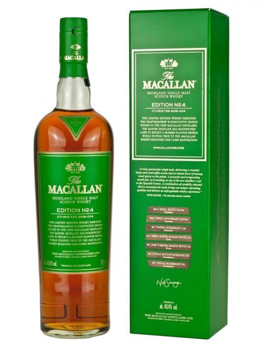 Macallan Scotch Single Malt Edition No 4 Speyside 750ml