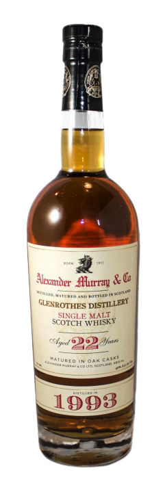 Alexander Murray Scotch Single Malt Glenrothes Distillery 1993 Dis 22yr 750ml