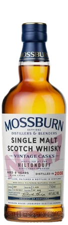 Miltonduff Scotch Single Malt 9 Year By Mossburn