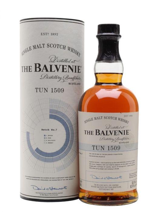 Balvenie Scotch Single Malt Tun 1509 Batch 7  Distillery Banffshire 104.8pf 750ml