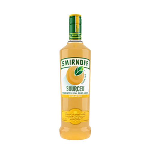 Smirnoff Source Vodka Pineapple Gluten Free 750 Ml