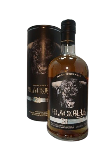 Black Bull Scotch Blended By Duncan Taylor In Oak Cask 100pf 21yr 750ml