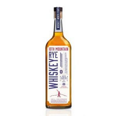 10th Mountain Whiskey High Rye Colorado 750ml